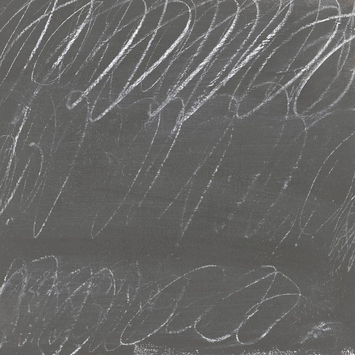 White On Grey Scribbles III