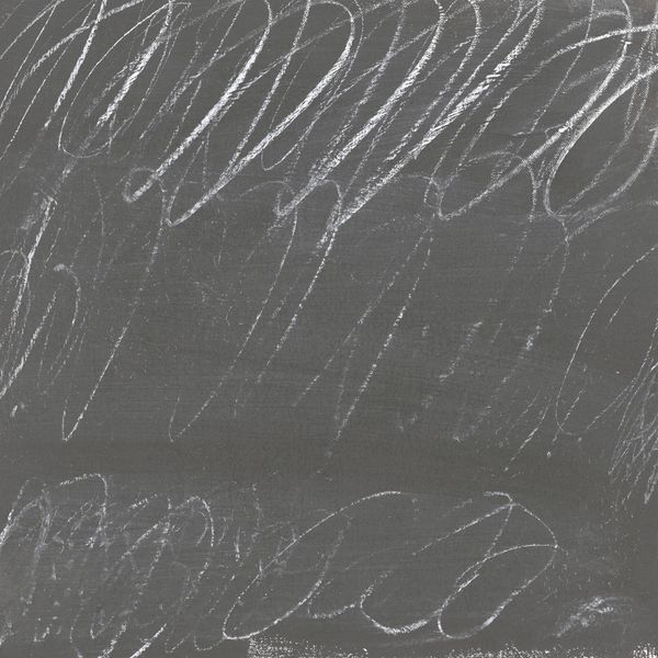 White On Grey Scribbles III