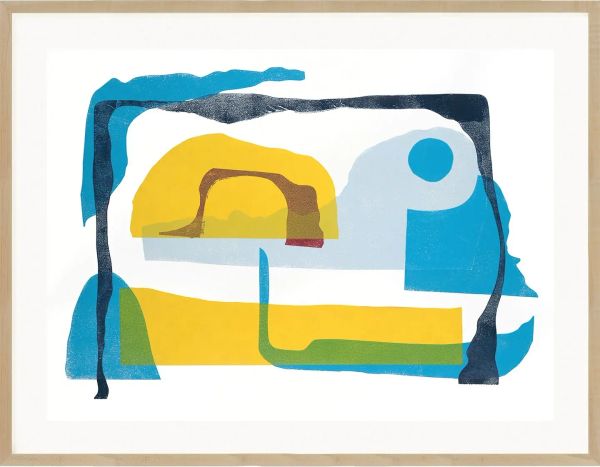 Linocut Landscape III