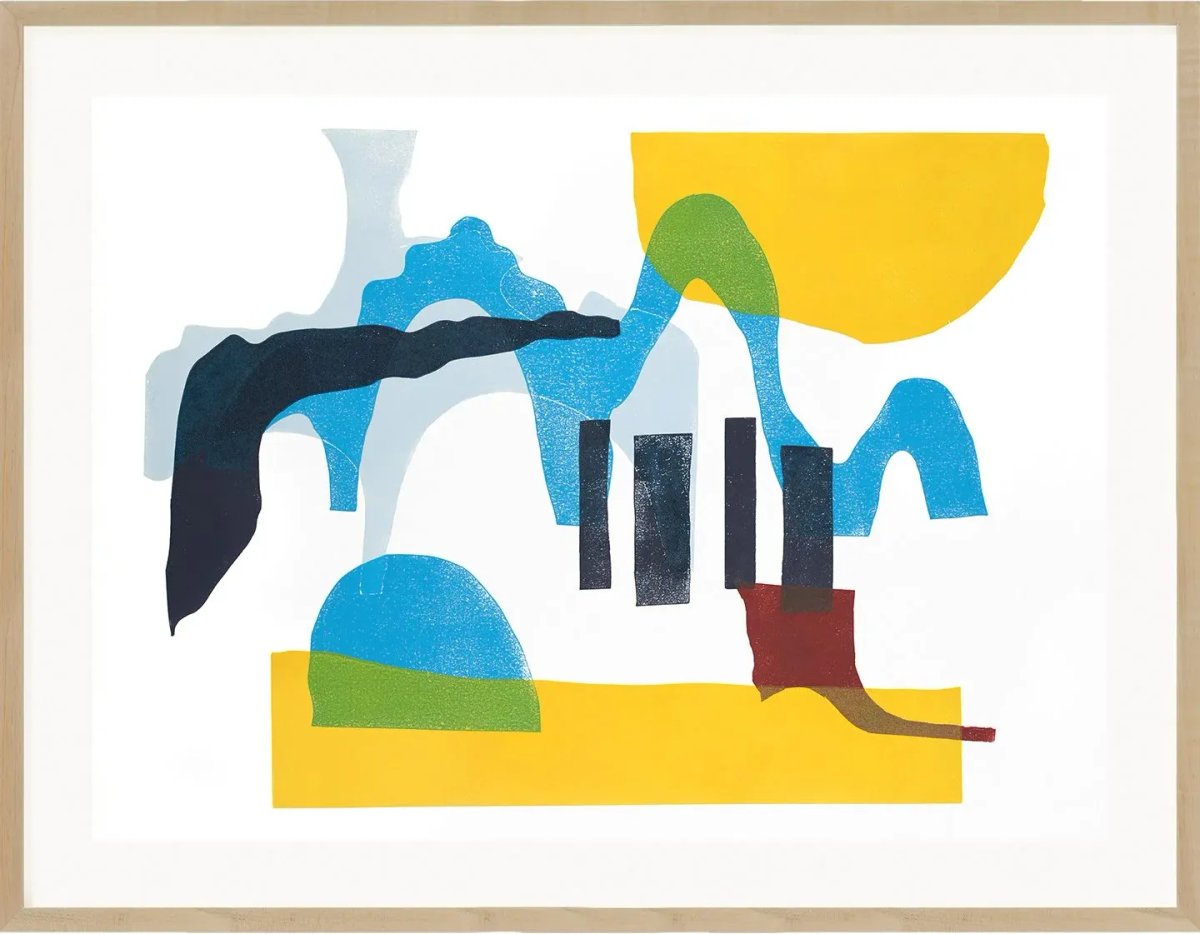 Linocut Landscape I