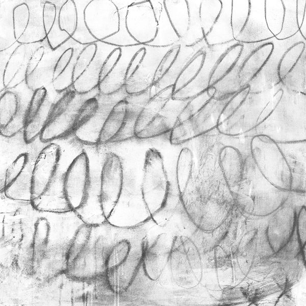 Grey On White Scribbles VIII