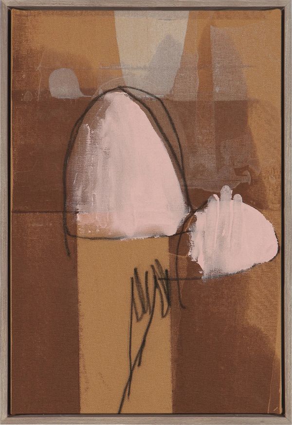 Pastel Pink Abstract 1