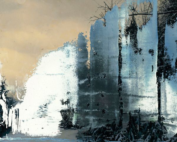 Snow On Trees IV