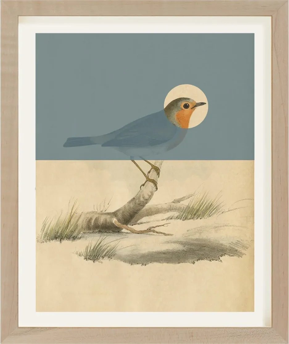 Antique Bird Engraving