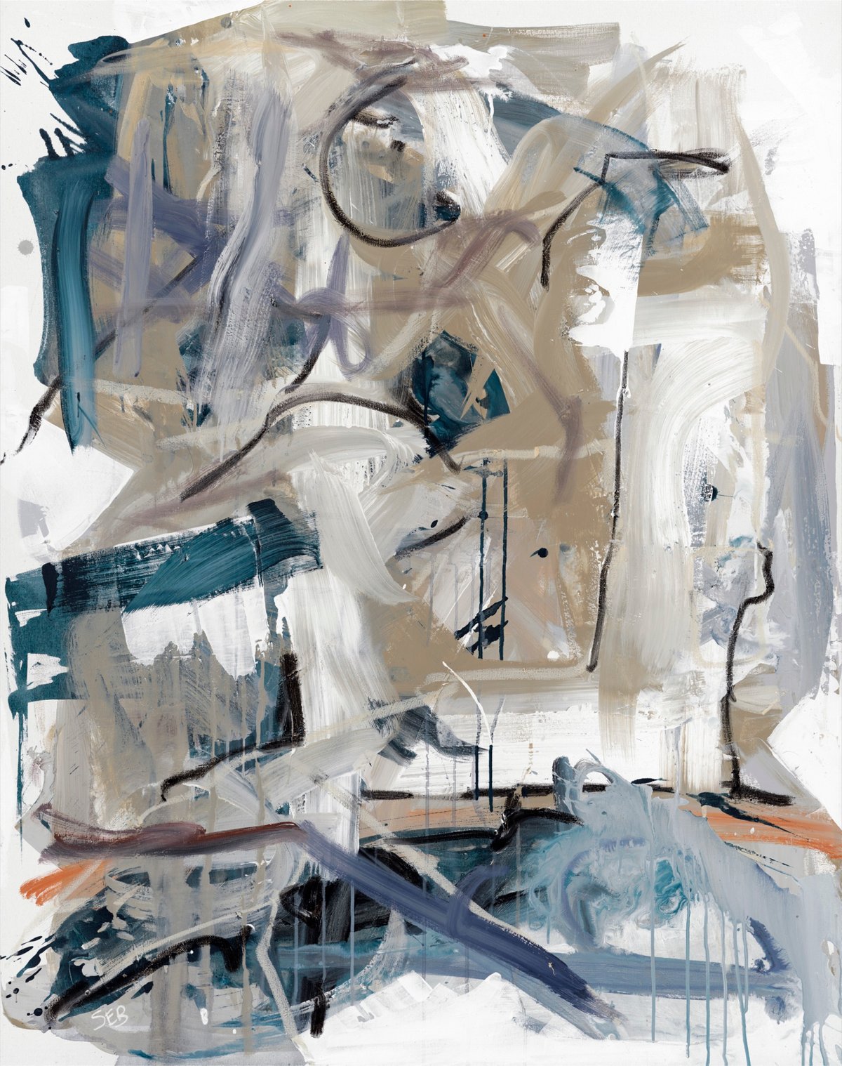 Blue Modigliani