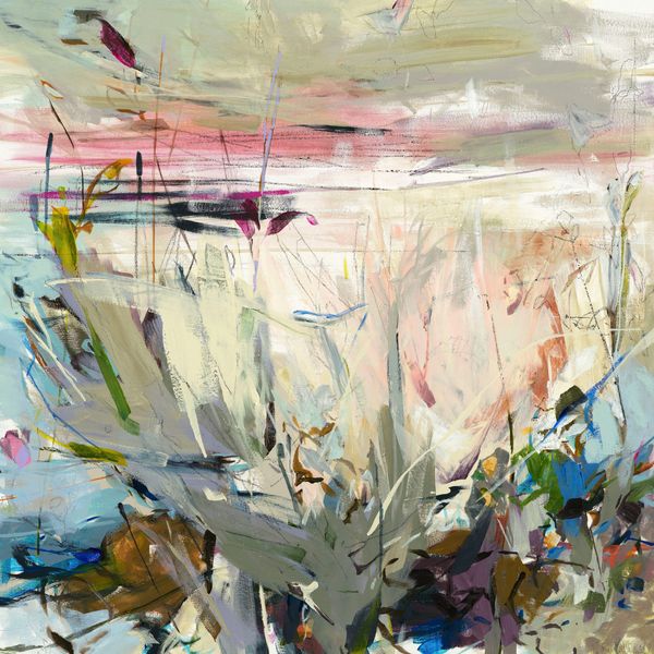 Marsh Grasses And Wildflowers