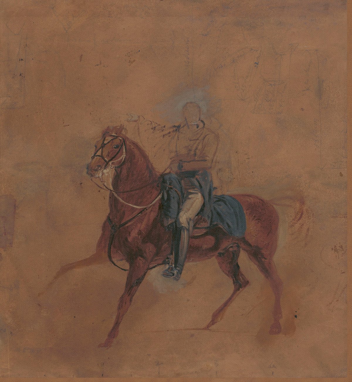 The Horse Of The Duke Of Wellington